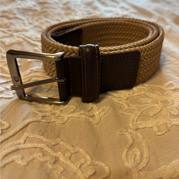 Brown and Tan Men's Bag Strap - Picture 2 of 5